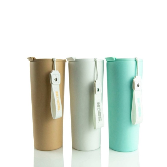 CUSTOM ENGRAVED 24oz DUAL FLIP SLIM W/ STRAP VANILLA - Picture 5 of 9